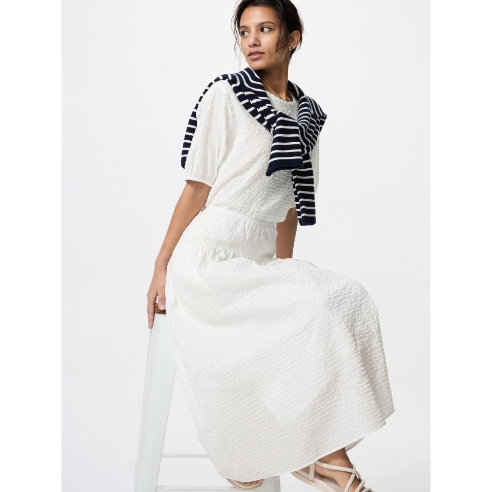 Юбка Uniqlo Seersucker Volume Длина юбки 76 80 см Короткая длина