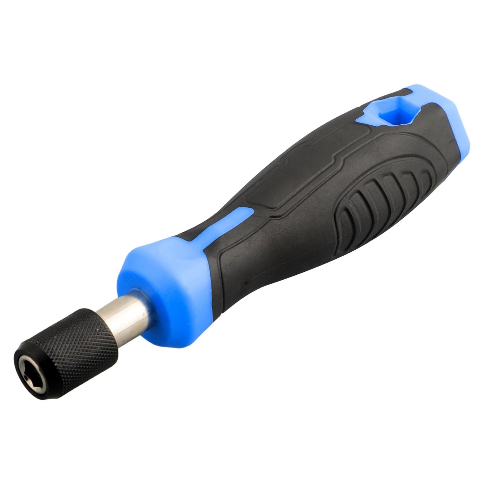 Длина 135 мм. Ручка отвертки. Красный черный. Длина стержня 33 мм. синий