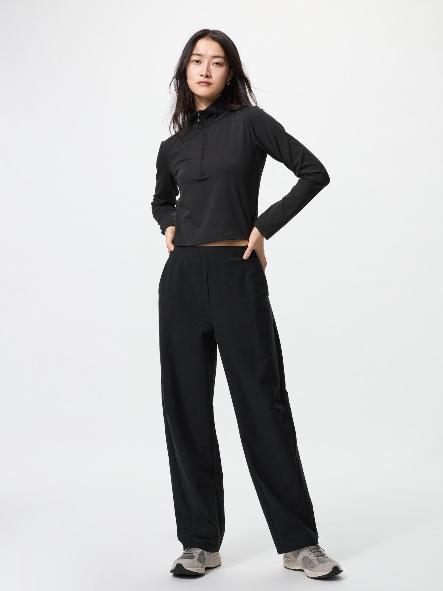 Uniqlo Трикотажные брюки Curve Длина штанины 72 75 см Длинная длина